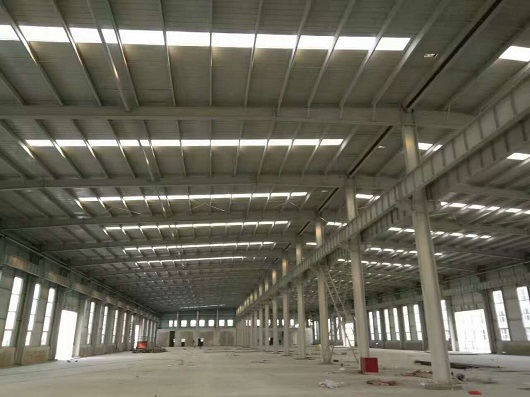 長治鋼結構廠房的施工安裝細節