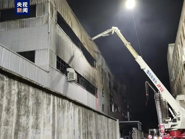 鋼結構廠房火災現(xiàn)場